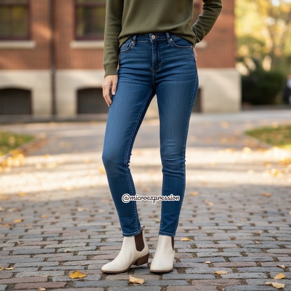 $368 Frye Carson Chelsea Ivory White Real Leather Low Heel Pull On Ankle Boot - Picture 3 of 13